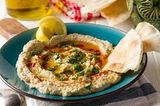 Taamia With Baba Ghannoug Sandwich