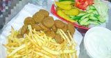Taamia With French Fries Sandwich
