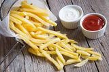 French Fries With Mayonnaise Sandwich