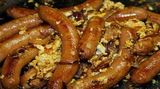 Eggs With Oriental Sausage Sandwich