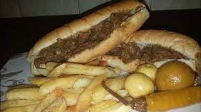 Liver And Giblets Sandwich