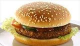 Plain Beef Burger Sandwich
