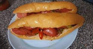 Plain Sausage Sandwich