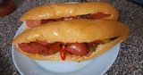 Plain Sausage Sandwich
