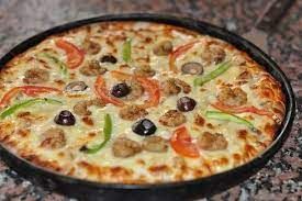 Oriental Sausage Pizza