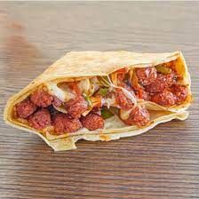 Grilled Oriental Sausage Extra Mozzarella Cheese Crepe