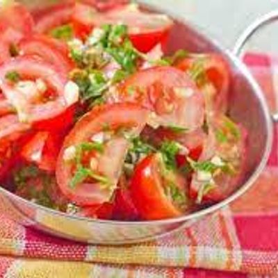 Marinated Tomatoes Salad