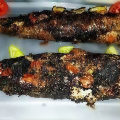 Grilled Grey Mullet Fish