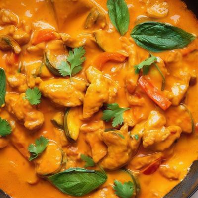 Cx1- Chicken in Red Curry Sauce