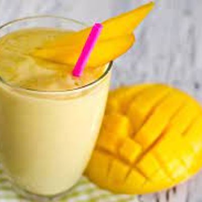 Mango With Ice Cream Juice