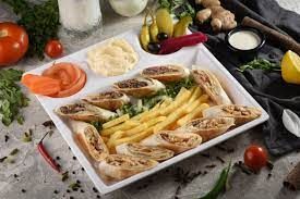 Double Chicken Shawerma Arabian Meal