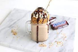 Snickers Chocolate Milkshake