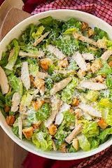 Chicken Caesar salad