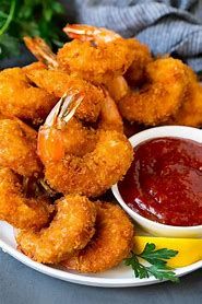 Fried Peeled Shrimp Meal