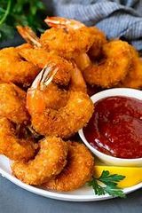 Fried Peeled Shrimp Meal