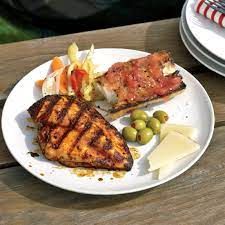 Grilled Chicken And Bread