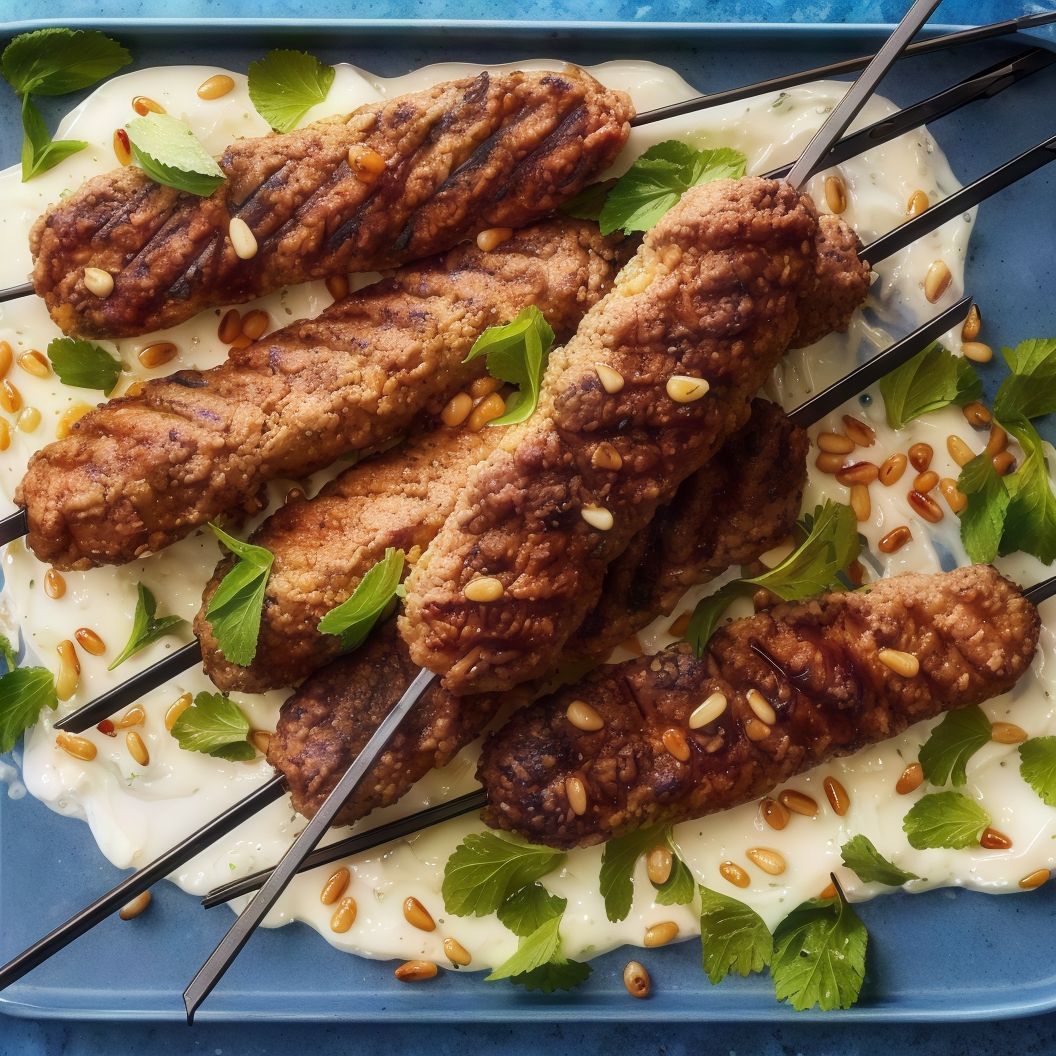 Kibbeh on a skewer