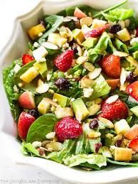 Salad and Fruit Salad