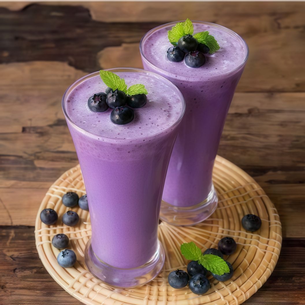 Blueberry Milkshake