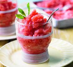 Strawberry Granita
