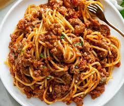 meat Spaghetti pasta