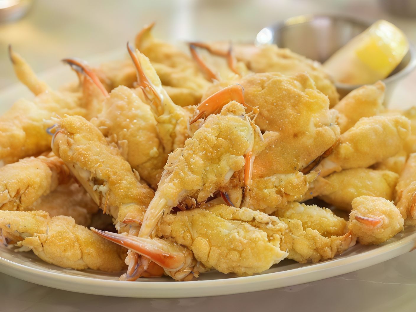 Crab. Fried