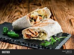 Chicken Shawerma Skewer Sandwich - Medium