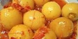 pickled lemon and olive