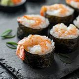 Fried Shrimp Hoso Maki