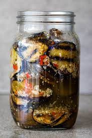 Pickled Eggplant Cup