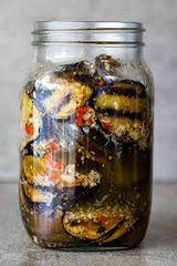 Pickled Eggplant Cup