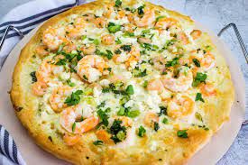 Shrimp pizza
