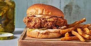 Crust Chicken Combo Sandwich