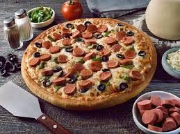 Hot Dog pizza