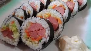Big Gimbap Hotdog Ura Maki Roll