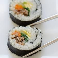 Big Gimbap Beef Ura Maki Roll