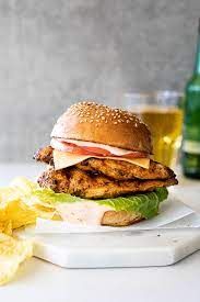 Grill Chicken Burger Combo