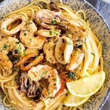 Seafood pasta