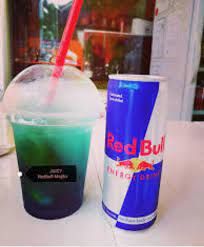 Blue Curacao Red Bull