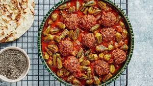 Okra With Meat Casserole