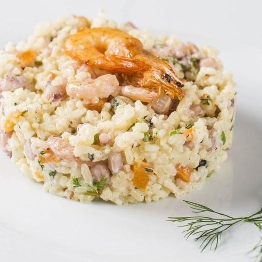 Risotto Sea and Mountains