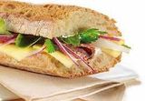 Roast Beef With Emmental Cheese Sandwich
