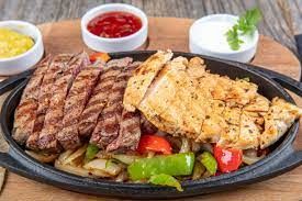 Beef Fajita Combo Dish