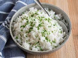 Plain rice