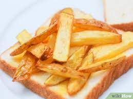 French Fries Sandwich.