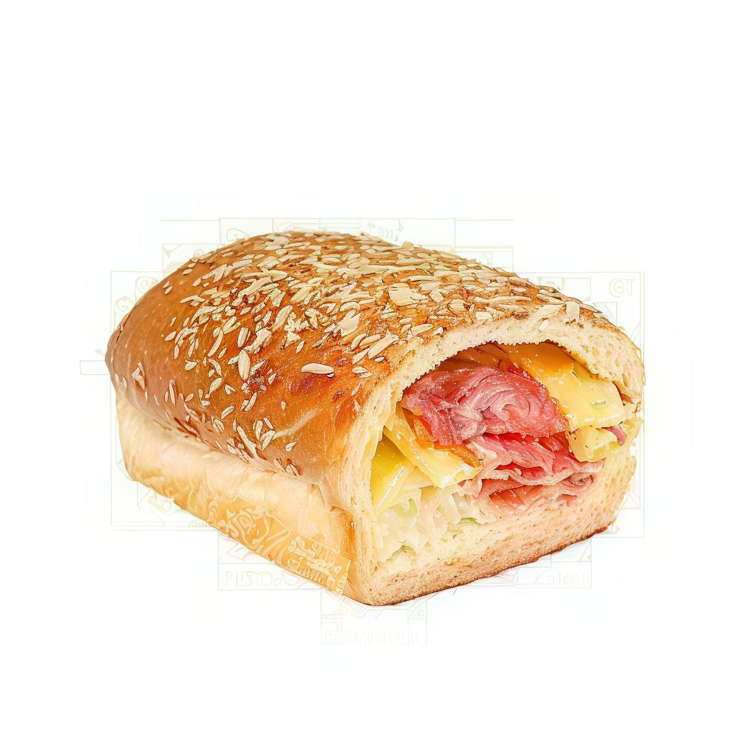 Roumi With Pastrami Sandwich