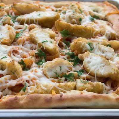 Strips Chicken Pizza