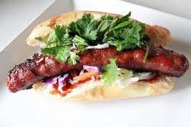 Oriental Sausage Sandwich