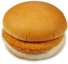Plain Chicken Burger Sandwich