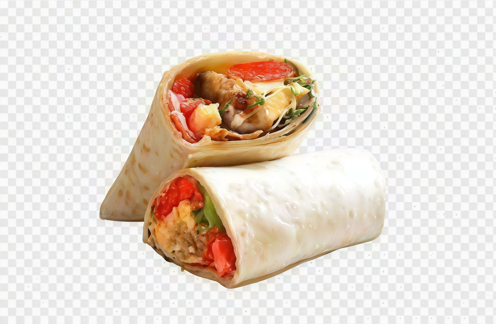 Oriental Sausage With Mozzarella Roll